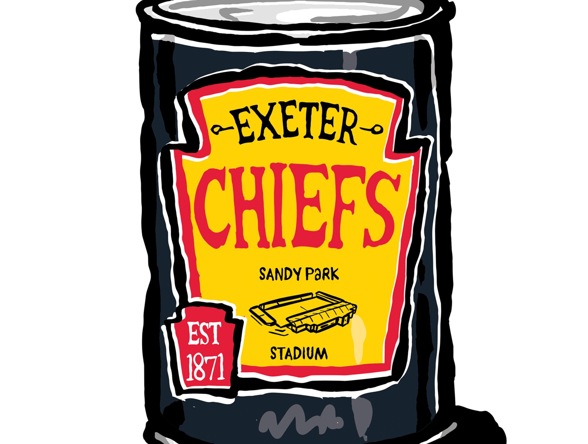 Chelsea FC Art Print Nutty CFC the Blues Stamford