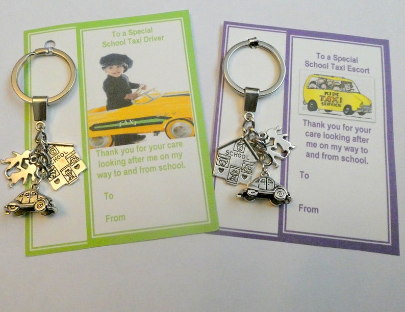 TAXI DRIVER KEYRING LLAVERO