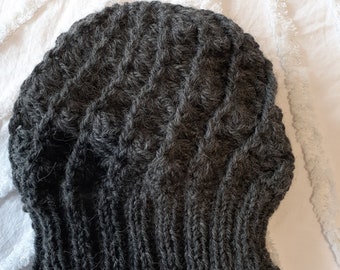 Crocheted beanie