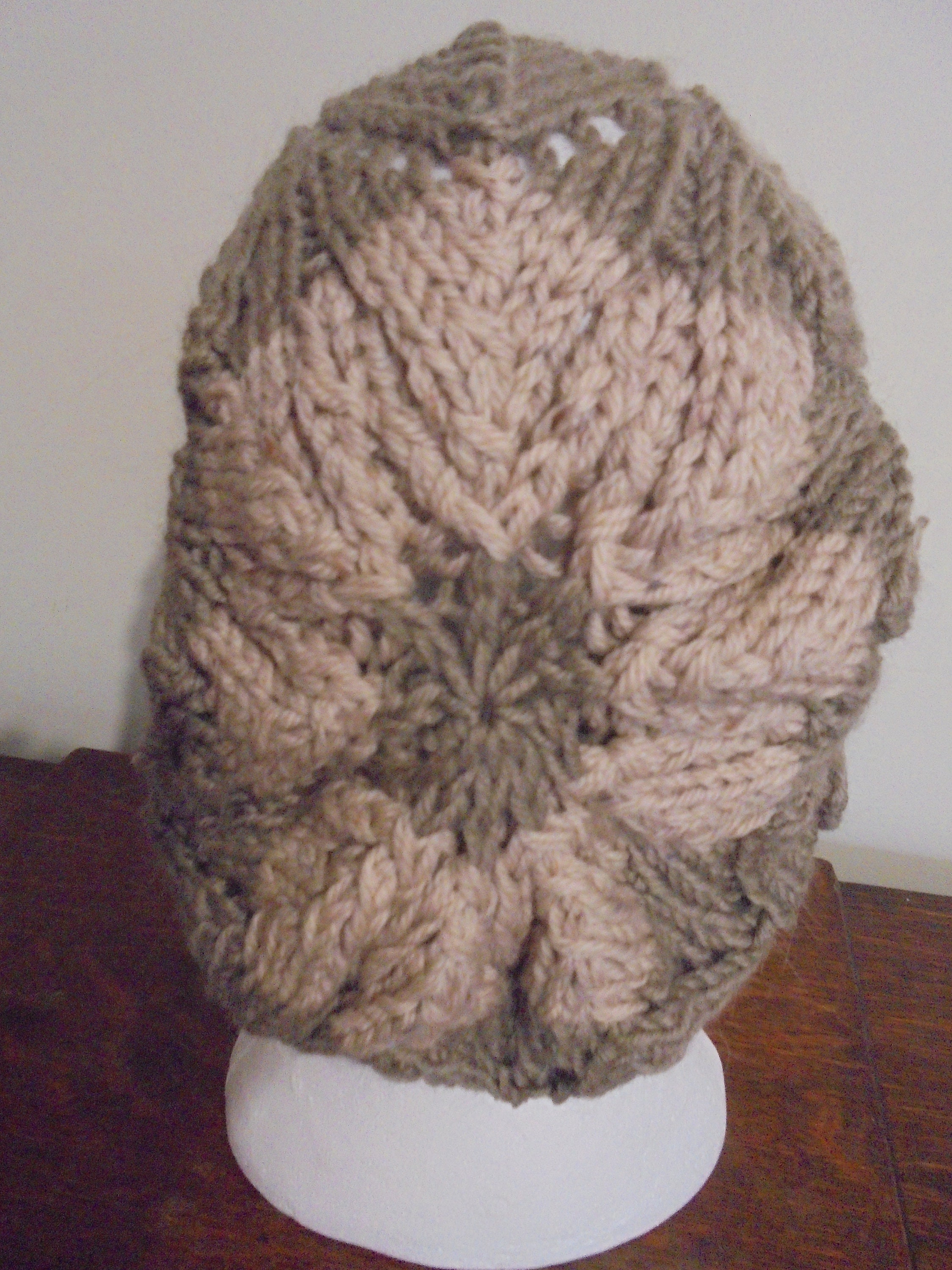 Knitted Horse Shoe Lace Slouchie - Etsy