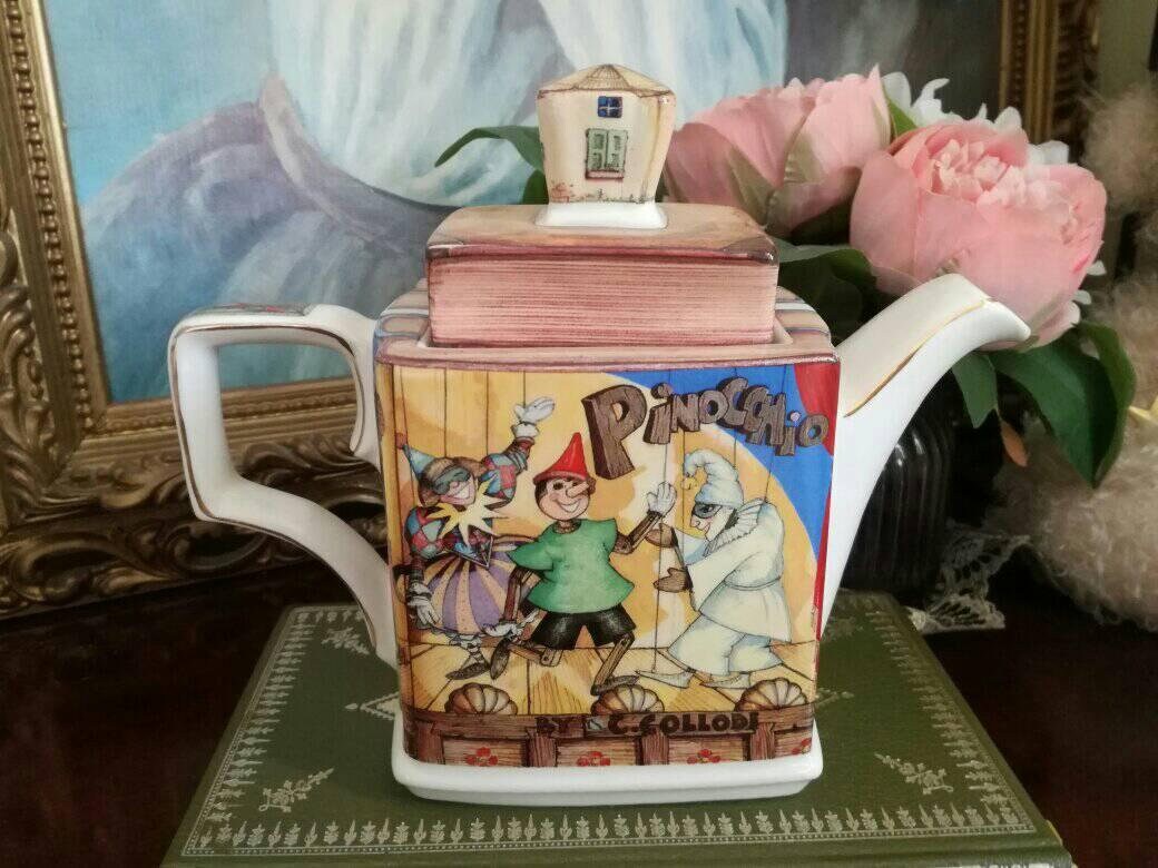 Sadler Classic Stories Pinocchio Teapot and Mug Set Sadler Etsy UK