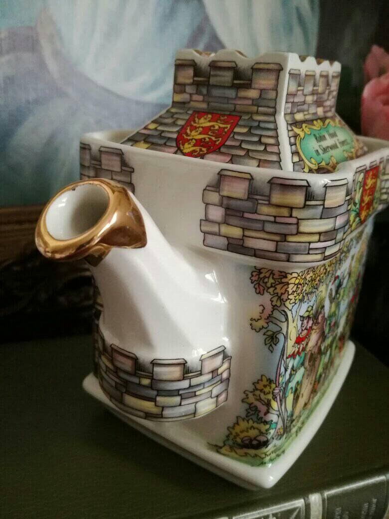 Sadler Robin Hood Sherriff of Nottingham Teapot James Sadler Etsy UK
