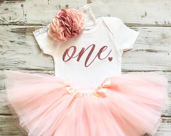 one year old birthday outfit girl