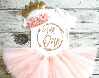 boho wild one birthday outfit