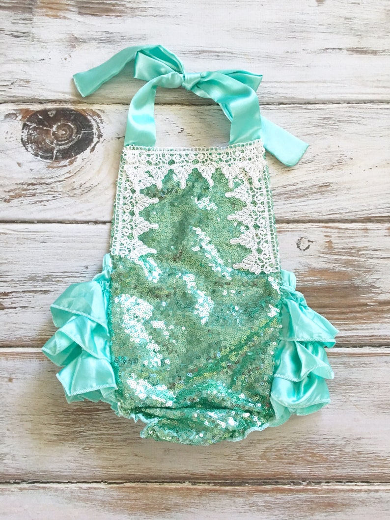 Baby Girl Romper Lace Romper Peach Romper Pink Sequin Romper Etsy