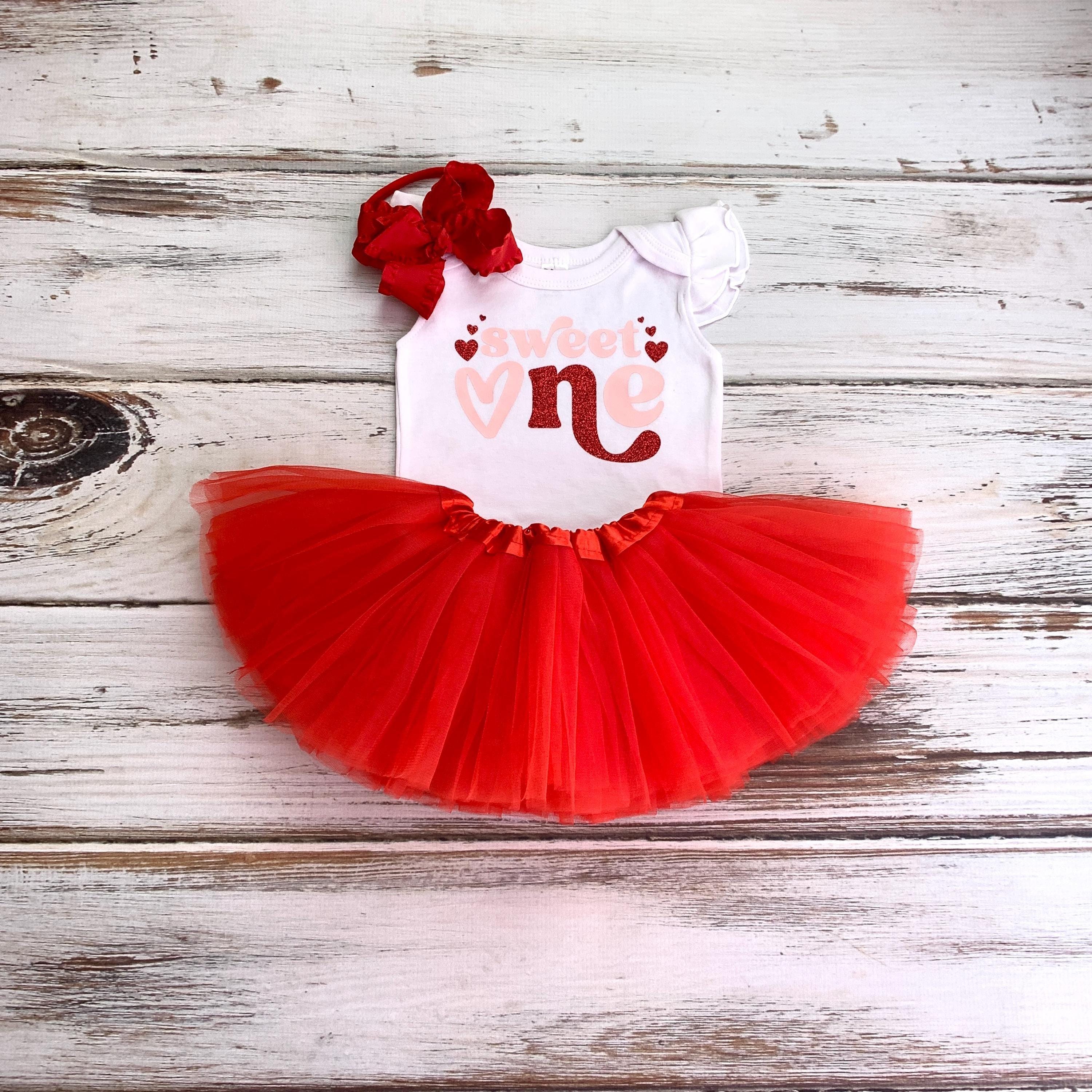 1 Year Red Dress - Etsy