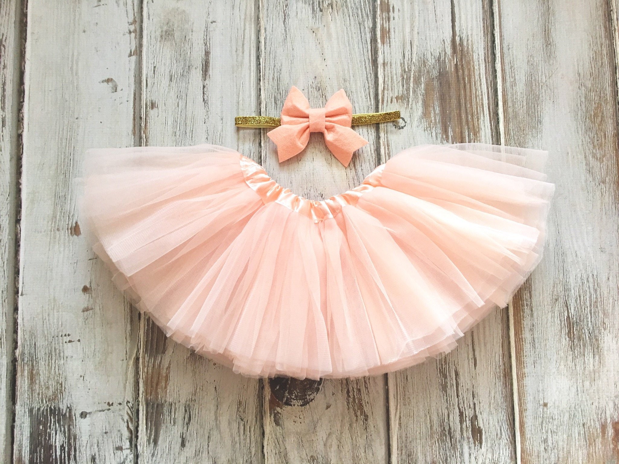 gold infant tutu
