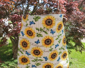 Clothespin bag, Sunflower