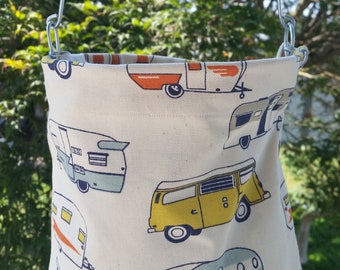 Clothespin Bag Retro Camper