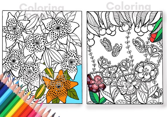810 Coloring Pages Flowers Pdf For Free 810 Coloring Pages Flowers Pdf For Free