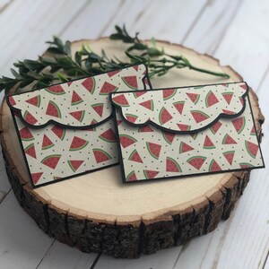Watermelon, Fruit, Gift card envelope, Gift card holder, presents, gifts