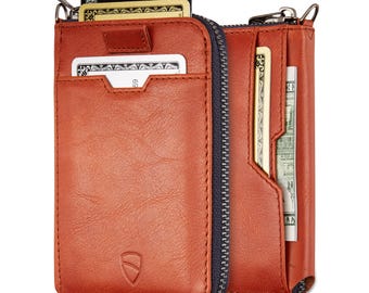 ●vunque● Perfec Slim Zipper Card Wallet Perfect Slim Zippe Perfec Slim Zipper Card Wallet Black – vunque