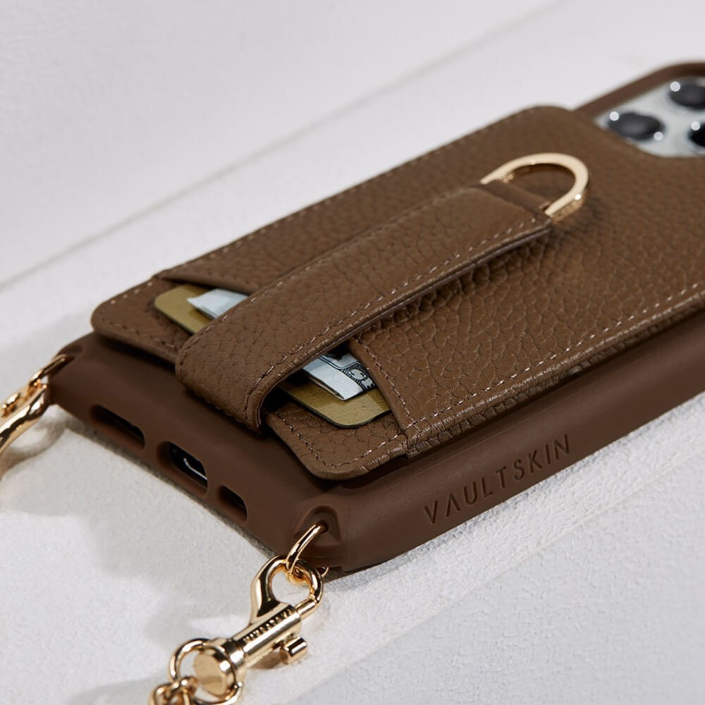 VICTORIA Crossbody Wallet Case for iPhone XS Max with Chain Strap