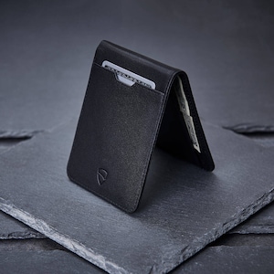 Cartera plegable minimalista y delgada. Tarjetero de Crédito con Bloqueo RFID. Ideal para bolsillo delantero - Vaultskin MANHATTAN