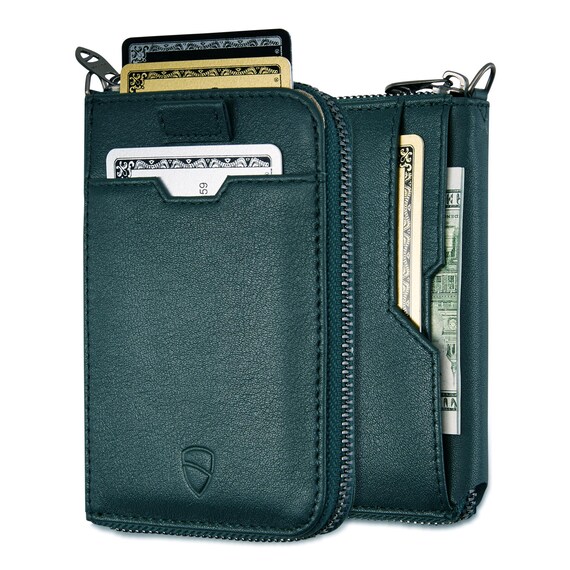 [vunque] Perfec Slim Zipper Card Wallet Reef Green/ 韓国発 Perfec Slim Zipper Card Wallet Reef Green – vunque