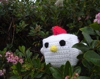 Crocheted Baby Chicken Plush  ( Different Colors Available )