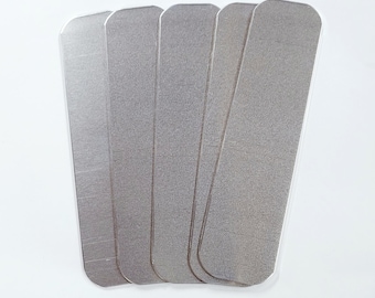 1 1/2 x 6 • 14Gg • Aluminum bracelet blanks • hand stamping blanks • bracelet cuff blanks • bracelet components