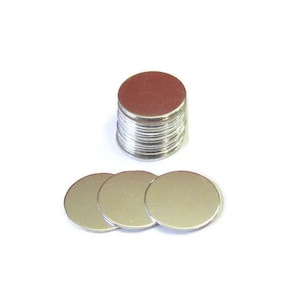 3/4 blanks •20G 1100 Aluminum Blanks• PREMIUM TUMBLED Stamping blanks• Metal blanks •Hand Stamping Supplies• Jewelry Blanks