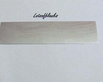 bracelet blanks • 1 x 6 •20G 1100 Aluminum • Bracelet strips • Hand stamping bracelet blanks
