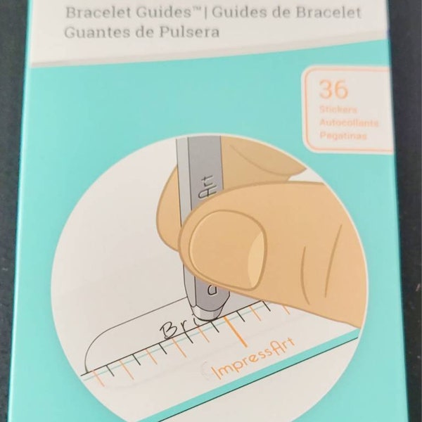 Bracelet Guide • Handstamping alignment guide •   Easy to Use • bracelet supplies • jewelry tools