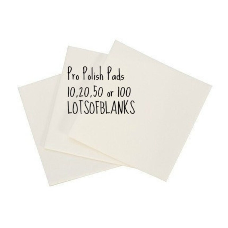 PRO POLISH PADS Jewelry Polishing Pads Tarnish Remover Etsy