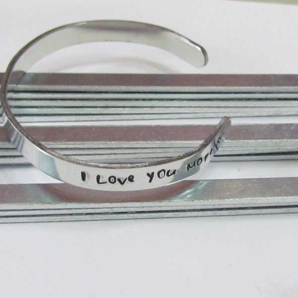 1/4 x 6  -  Aluminum  Bracelet Blanks -14 gauge - Rectangle blanks  - Hand stamping ring blanks - bracelet strips