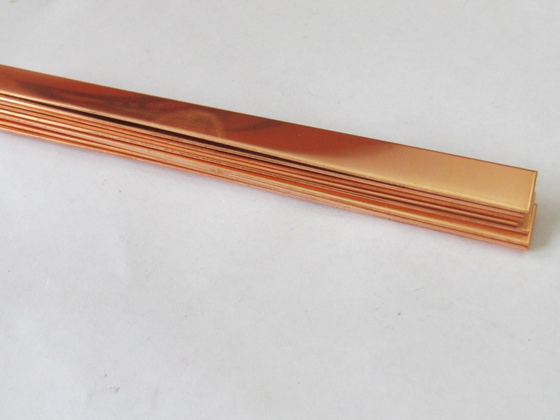 copper strips 14 x 5 girl size cuff blanks Copper Bracelet Cuff Blank -22 G small cuff blanks copper blanks jewelry blanks