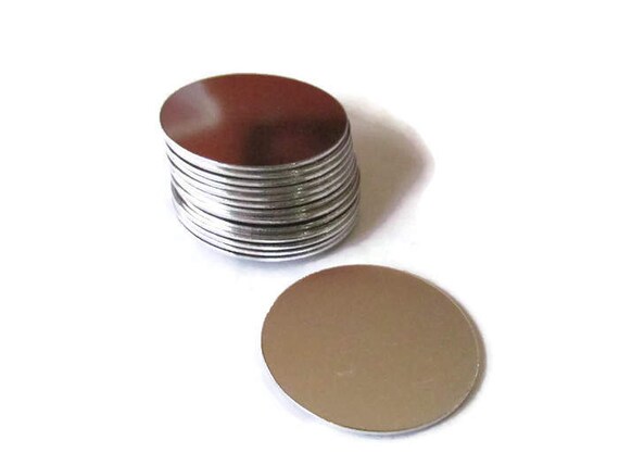 1-1/4 Aluminum Blanks•• 20 Gauge Blanks •• 1100 PREMIUM Stamping blanks• TUMBLED Metal blanks•Hand Stamping Supplies