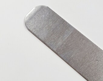 1 1/4 x 6 • 14Gg • Aluminum bracelet blanks • hand stamping blanks • bracelet cuff blanks • bracelet components
