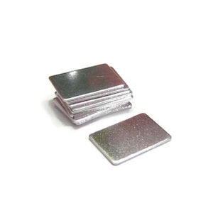 1/2 x 3/4•• Espacios en blanco de aluminio de 20 g• Espacios en blanco caídos •PREMIUM •Fácil de estampar• Espacios en blanco de estampado a mano• Espacios en blanco de collar