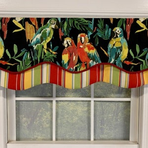 Parrot head valance