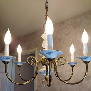 Antique Porcelian Chandelier