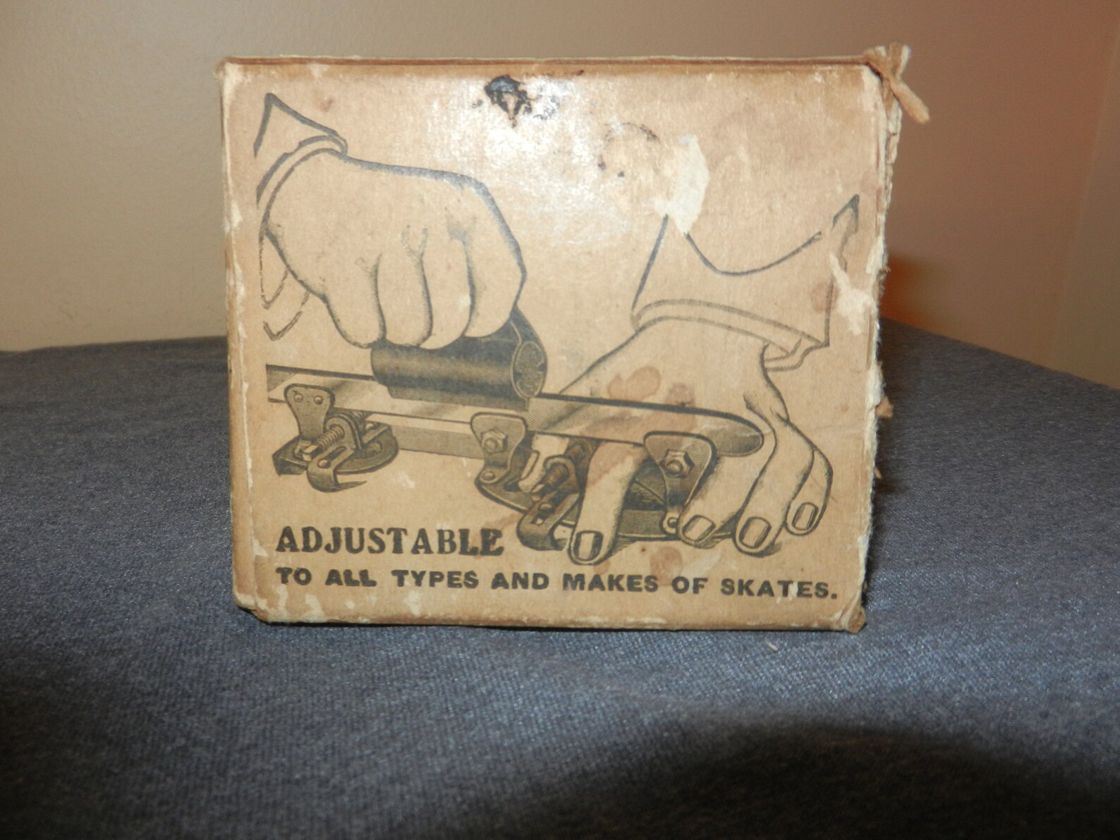 Antique Ice Skate Sharpener With Original Box Etsy