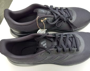 Vtg Black Sneakers Size 12 Wide,NIB,Runfalcon,