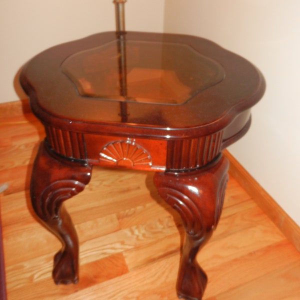 Vintage End Table - Etsy