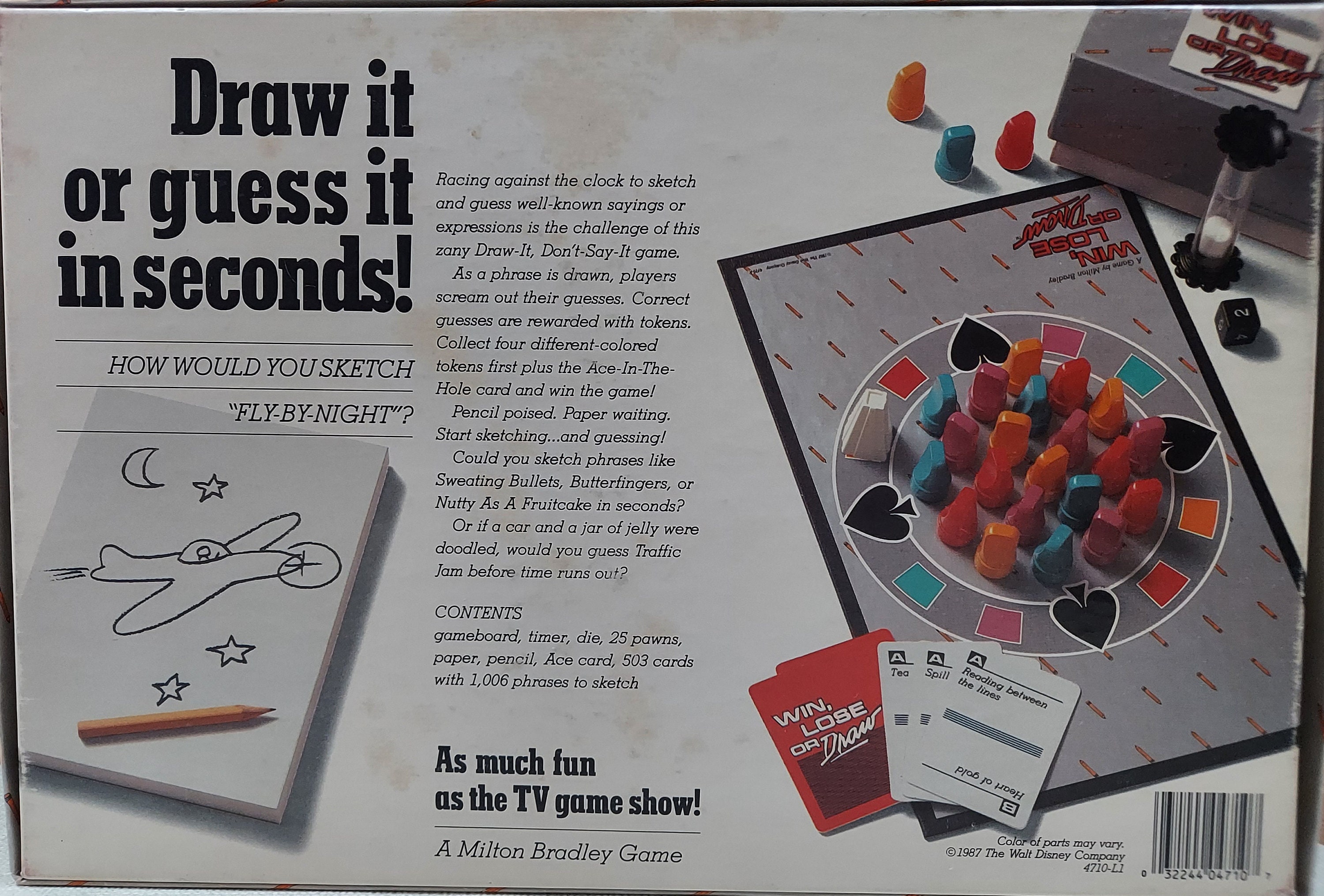  Win, Lose or Draw - Original Edition (1987) : Toys & Games