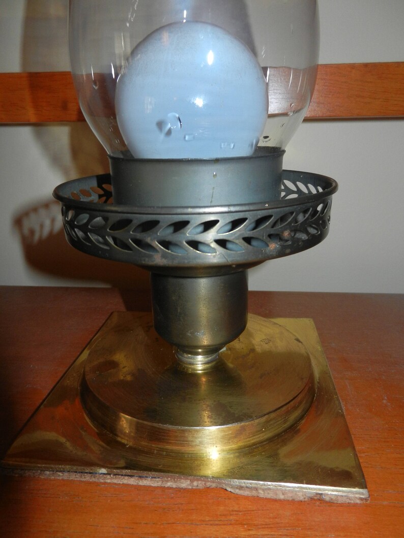 Homemade Lamp,Industrial Component Light with Brass Base