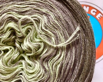 0.04 EUR/meter, 600 m merino/cotton extraf. "brook pebbles"