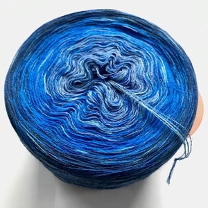 0,04EUR/m, 900m Merino extrafein Deep Sea Bild 7