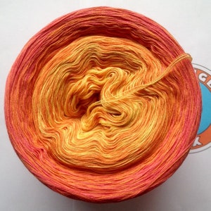 0,04EUR/meter, 900 m Mako-Baumw./Cashmere CoralSunset image 4