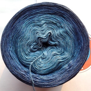 0.03EUR/meter, 900 m Giza cotton jeans yarn Denim Skies image 2