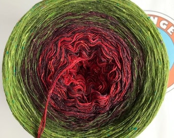 0.04EUR/meter, 2nd choice! 1200 m bourette silk/wool/PA "Amaryllis"