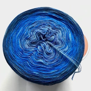 0,04EUR/m, 900m Merino extrafein Deep Sea Bild 6