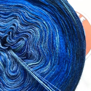 0,04EUR/m, 900m Merino extrafein Deep Sea Bild 2