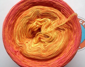 0,04EUR/meter, 900 m Mako-Baumw./Cashmere "CoralSunset"