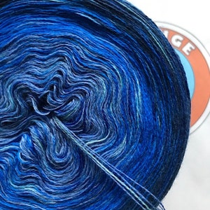 0,04EUR/m, 900m Merino extrafein Deep Sea Bild 1