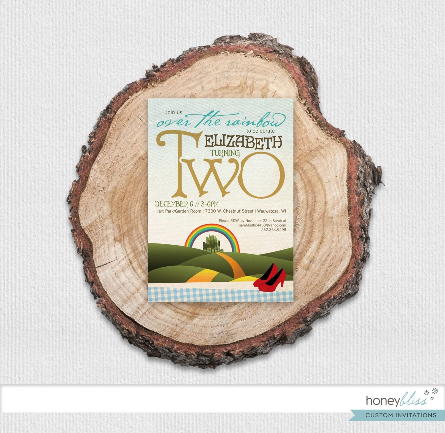 Printable Wizard of Oz Birthday Invitation - Etsy