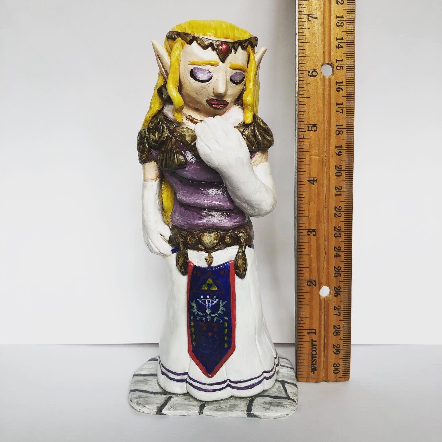 Princess Zelda Clay SculptureHandmadeZelda Ocarina of Etsy