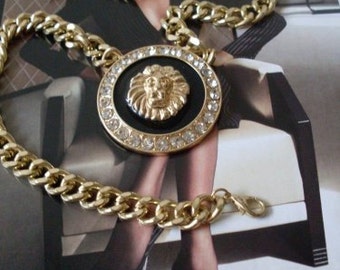 Jewelry Royal Lion Necklace  Newburystreetchic Jewelry Lion Necklace