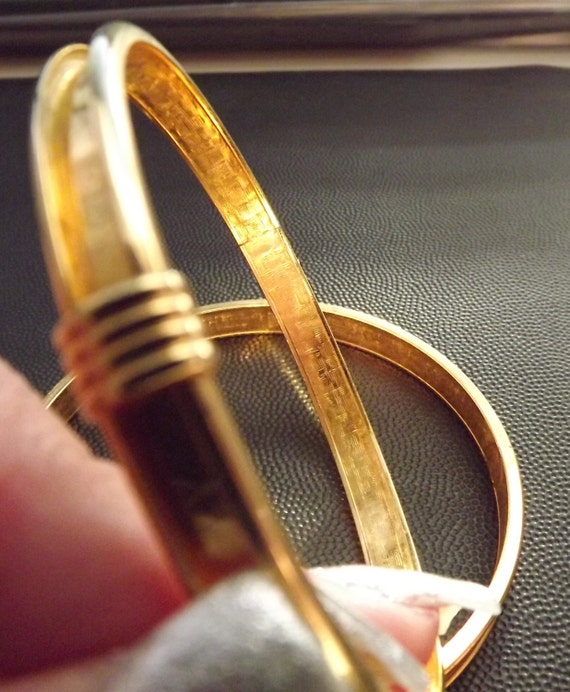 Jewelry Classic Style Gold Bangle Set Newburystre… - image 2